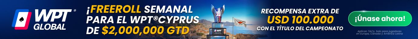 [LATAM] WPT Global Cyprus Wallpaper June 9 - Aug 3