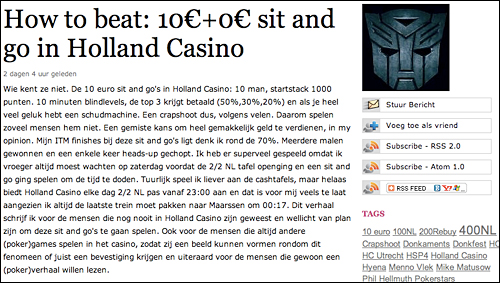 De week van PokerNews 101