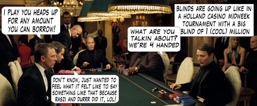 James Bond Casino Royale Poker Comic 105