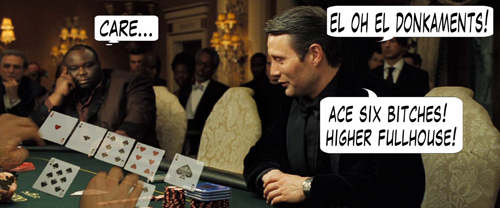James Bond Casino Royale Poker Comic 115