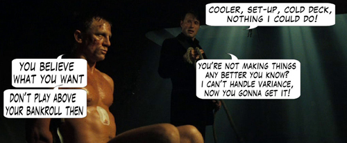 James Bond Casino Royale Poker Comic 121