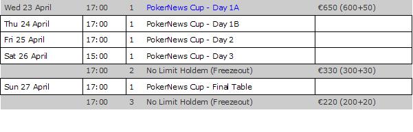 De PokerNews Cup Austria staat voor de deur 101