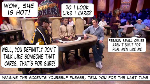 National Heads Up Championchip Comic 101
