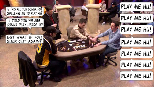 National Heads Up Championchip Comic 123