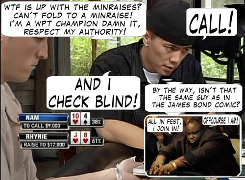 National Heads Up Championship - PokerNews Comic 106