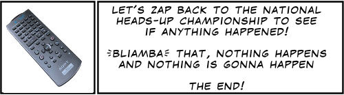 National Heads Up Championship - PokerNews Comic 135
