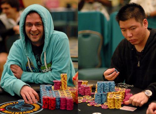 Kevin Saul chipleader Pokerstars Caribbean Adventure (PCA) 101