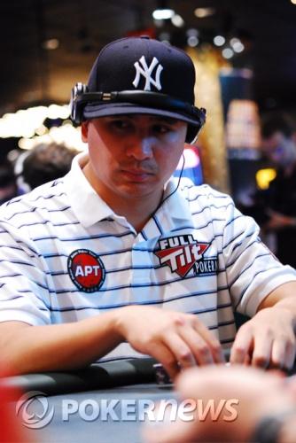 Joep van den Bijgaart chipleader Nederlanders EPT Deauville 112