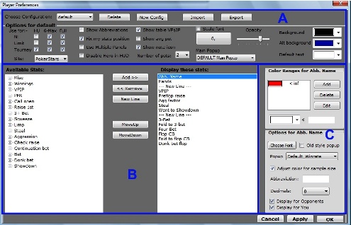 HoldemManager HUD instellingen - Hoe Stel jij, je Poker HUD in? 101