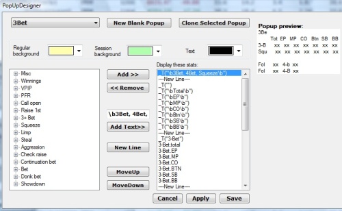 HoldemManager HUD instellingen - Hoe Stel jij, je Poker HUD in? 104