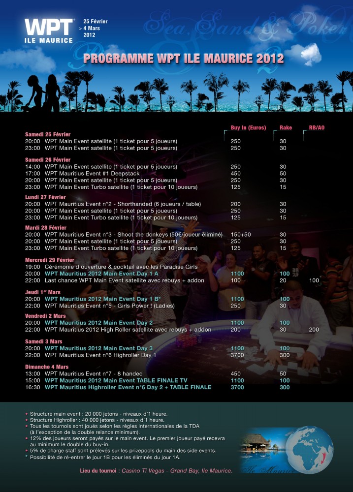 Mauritius poker tour