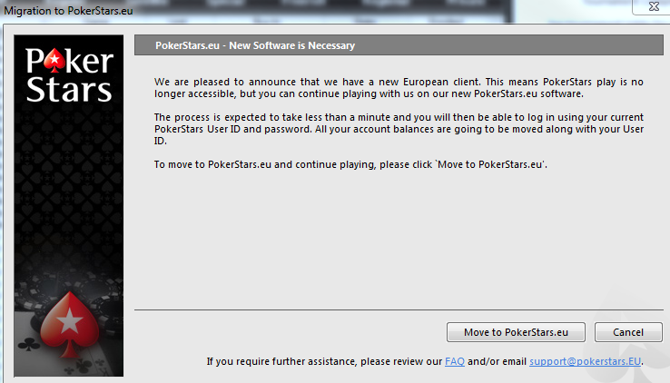 Eu pokerstars