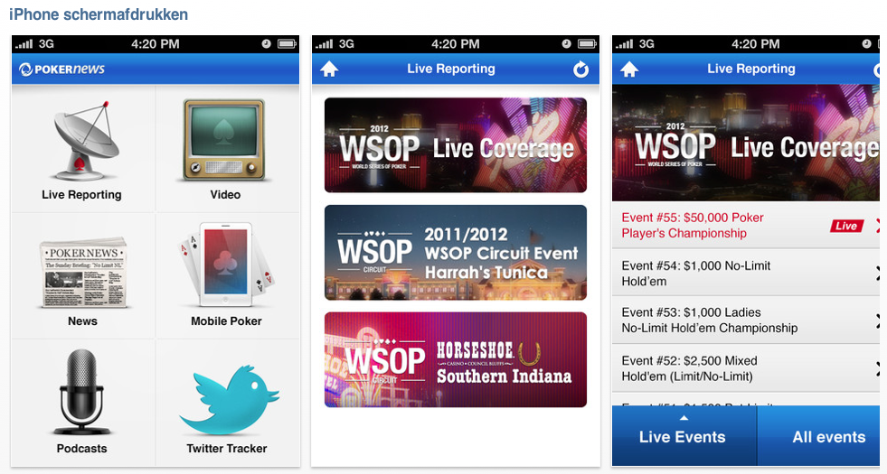 Poker news app