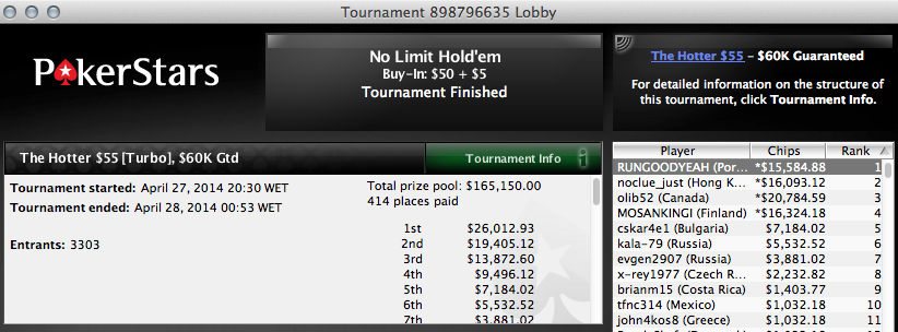 Veio Todo e com Juros - Dia de Sonho na PokerStars 101