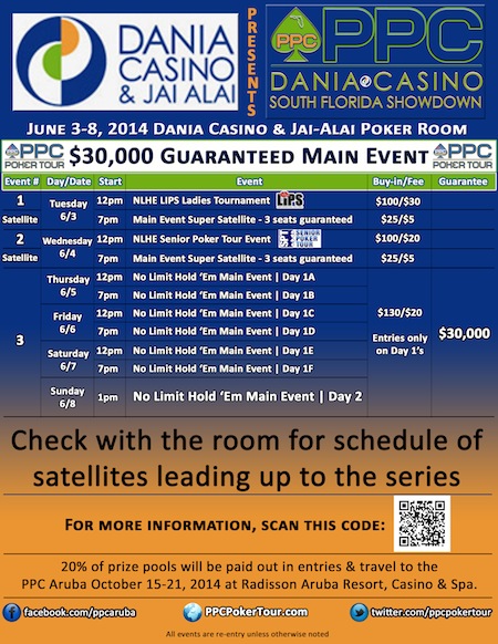 Dania jai alai poker room games