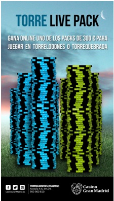 ¡El Casino Gran Madrid te invita a jugar torneos en vivo! 101