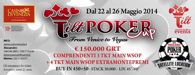 Tilt Poker Cup "From Venice To Vegas": vola al Main Event WSOP 2014! 101