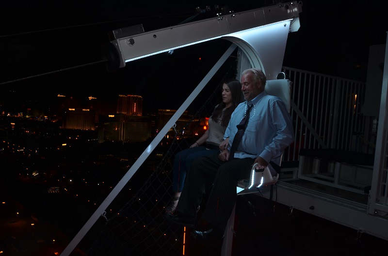 VIDEO: Nolan Dalla Rides the VooDoo Zip Line in Las Vegas 102