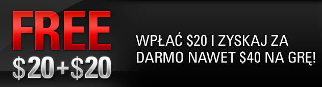Odbierz darmowe $40 od PokerStars!