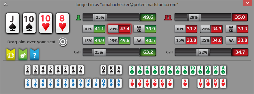 Pourcentage poker logiciel best strategy roulette