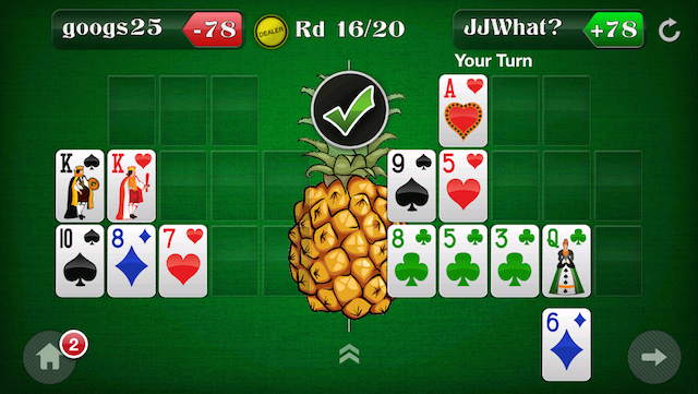 Pineapple poker points redemption