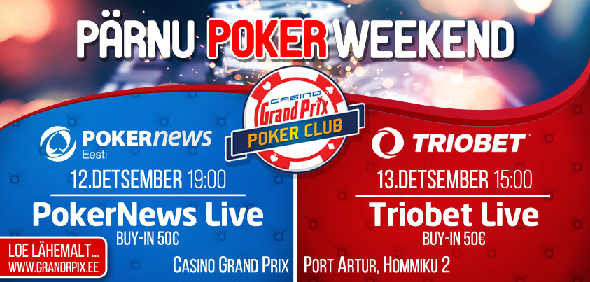 Detsembri teisel nädalavahetusel toimub Pärnu Poker Weekend 2014 101