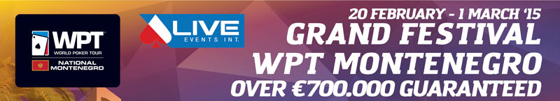 World Poker Tour National i Live Events Int. u Crnoj Gori