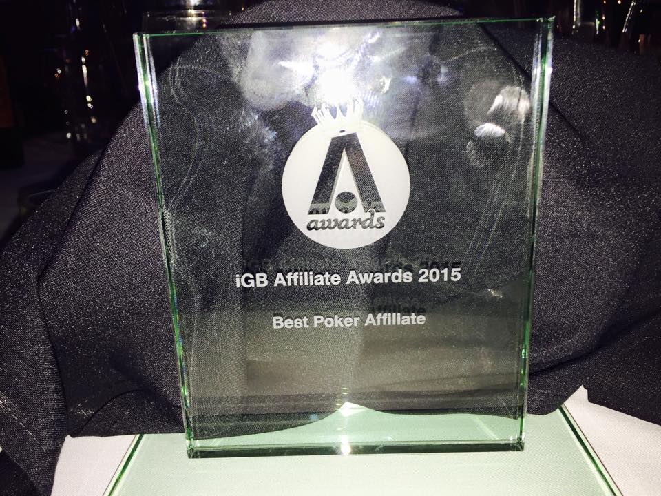 PokerNews е "Best Affiliate in Poker" за трета поредна година 101