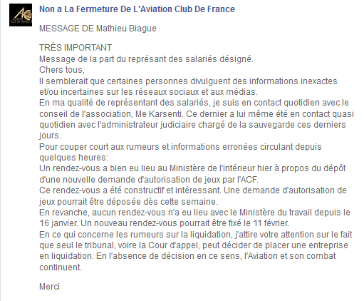 Tournoi poker aviation club de france
