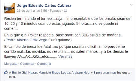 Segunda Fecha DPT 2015: Fernando Reines campeón. 101