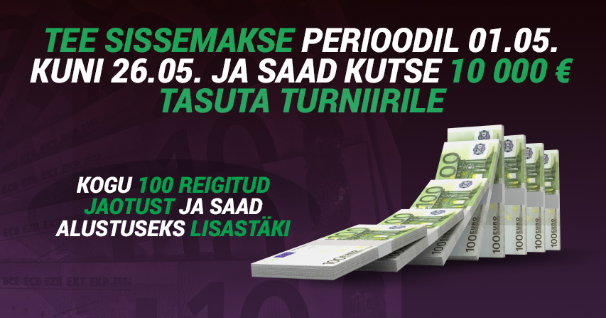 Triobeti pokkeritoa kampaaniad 2015. aasta mais 103