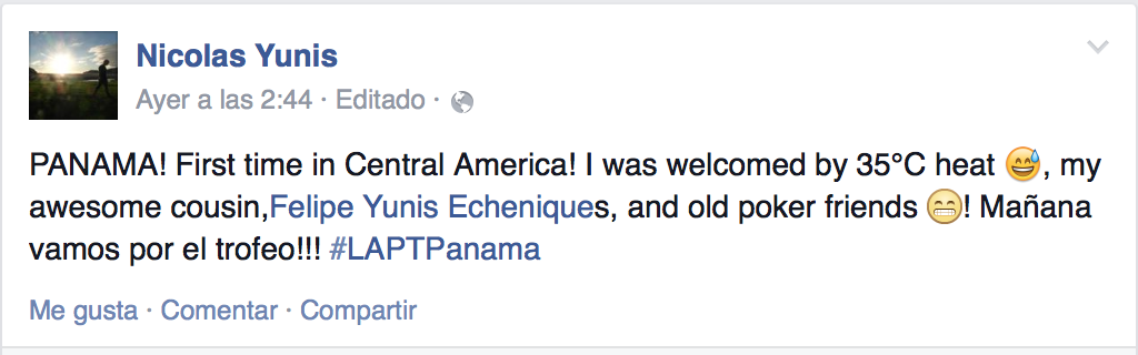 Como cerró el día 1B del LAPT8 Panamá 101