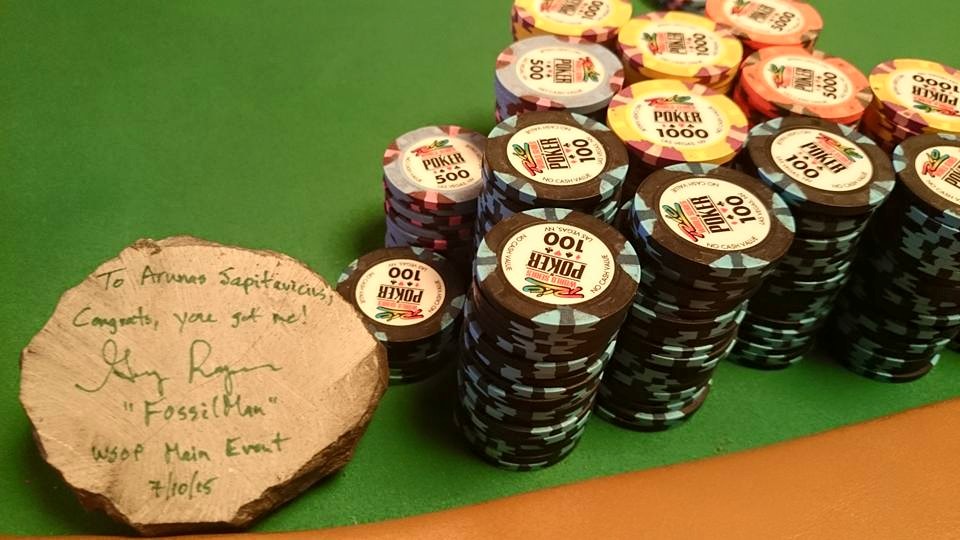 WSOP pagrindiniame turnyre - dar vienas galingas Arūno Sapitavičiaus pasirodymas! 101