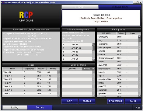 La Red Colombiana de Poker debuta con nuevo software 102