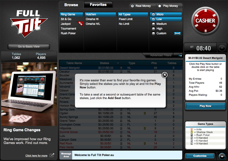 Best Poker Software For Full Tilt