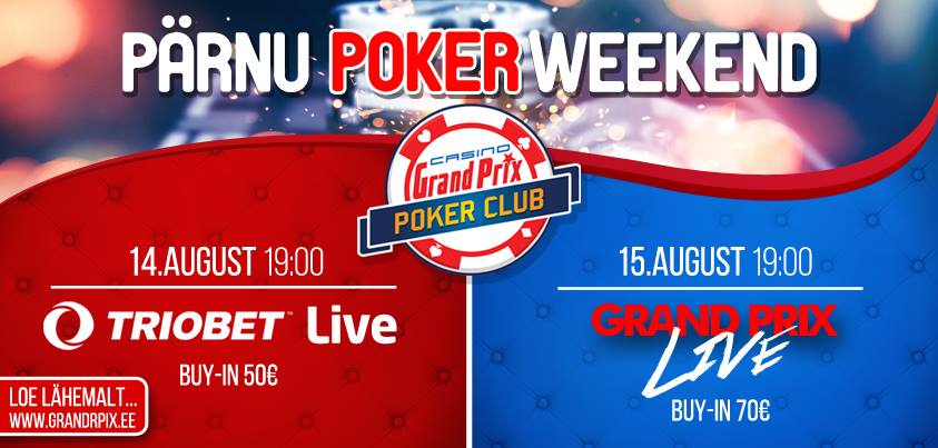 Sel nädalavahetusel toimub suve viimane Pärnu Poker Weekend 101