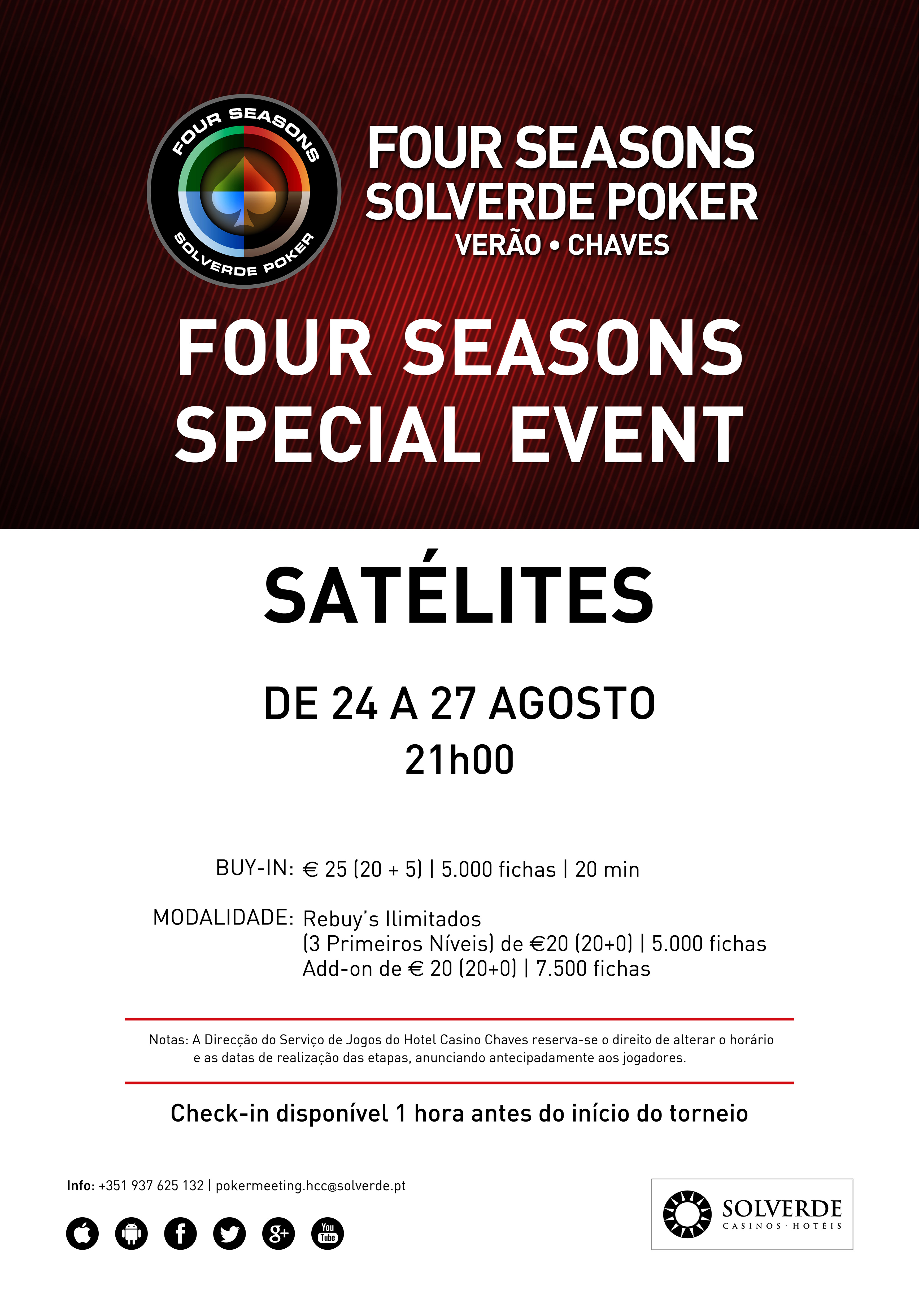 Satélites Four Seasons Special Event Chaves de 24 a 27 de Agosto 102