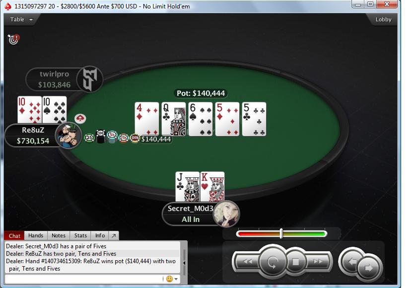 Dominacija Regionalnih Igrača na Turniru 265 $ NLH Knockout (PokerStars) 102