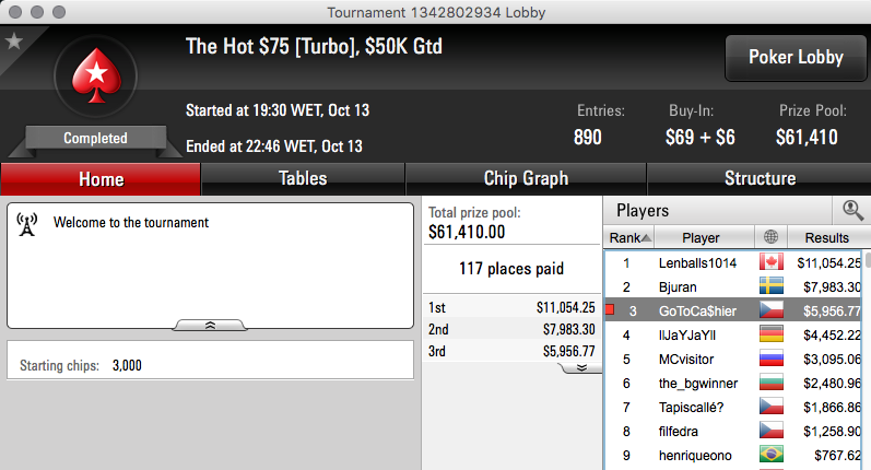 José Quintas Show na PokerStars 101