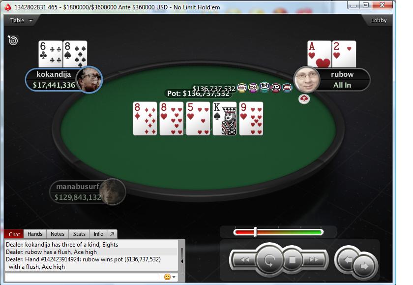 Nedelja na PokerStarsu: "dejanaceking" Prvi na 5 NLH Progressive KO; "dejoodbjelov" iz CG... 111