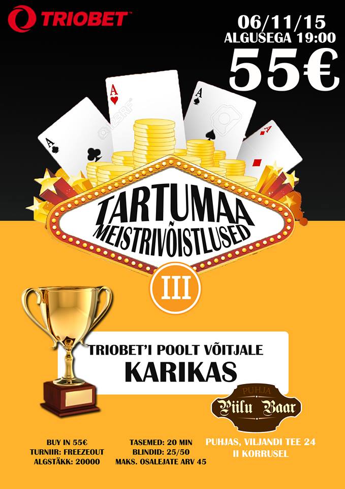 6. novembril selgub Puhjas järjekordne Tartumaa meister 101