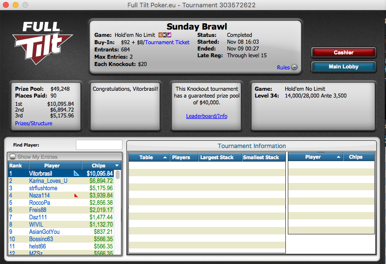 Full tilt poker o pokerstars yahoo