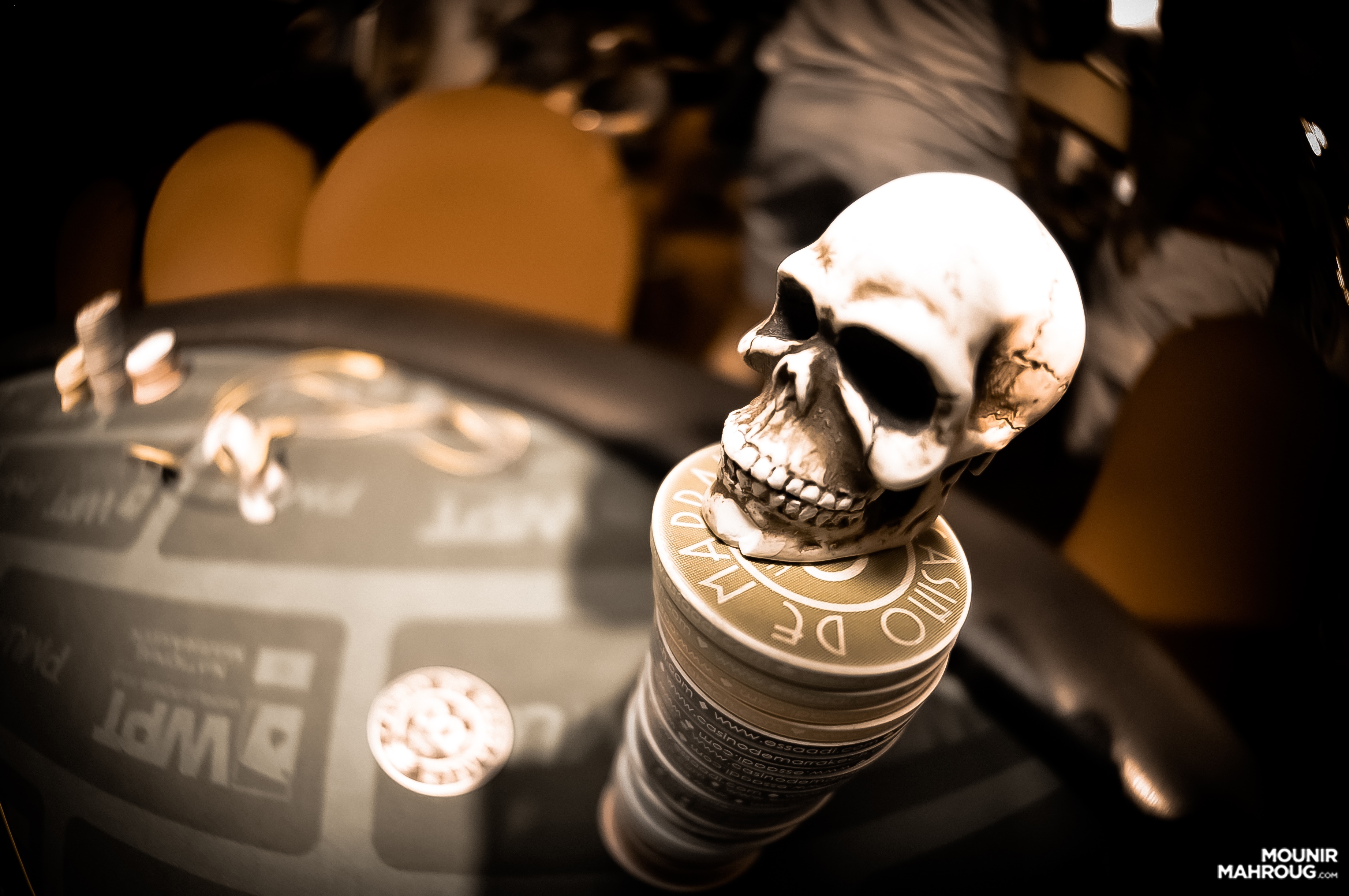 Moundir poker gains