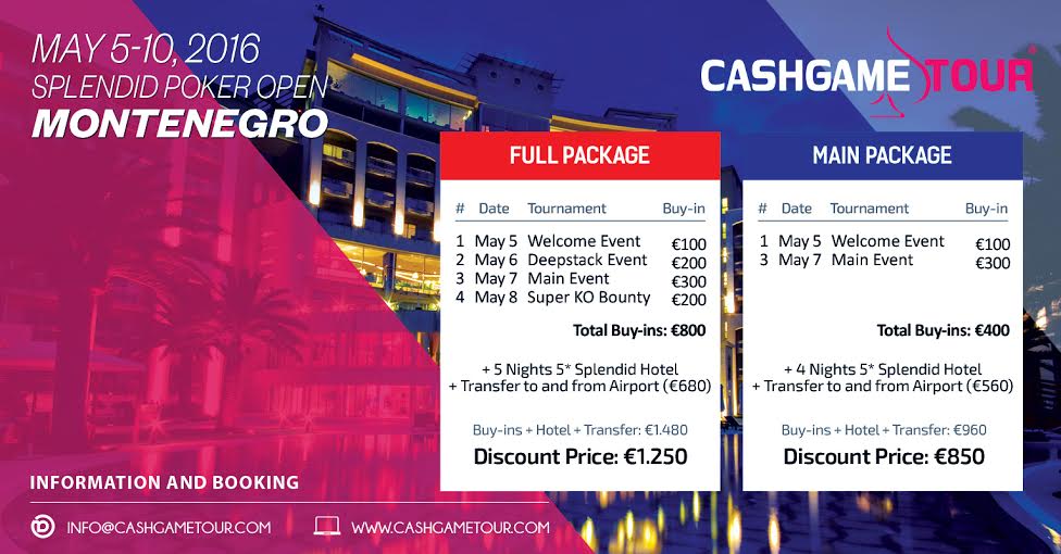 Splendid Poker Open od 5. do 10. Maja u Crnoj Gori 101