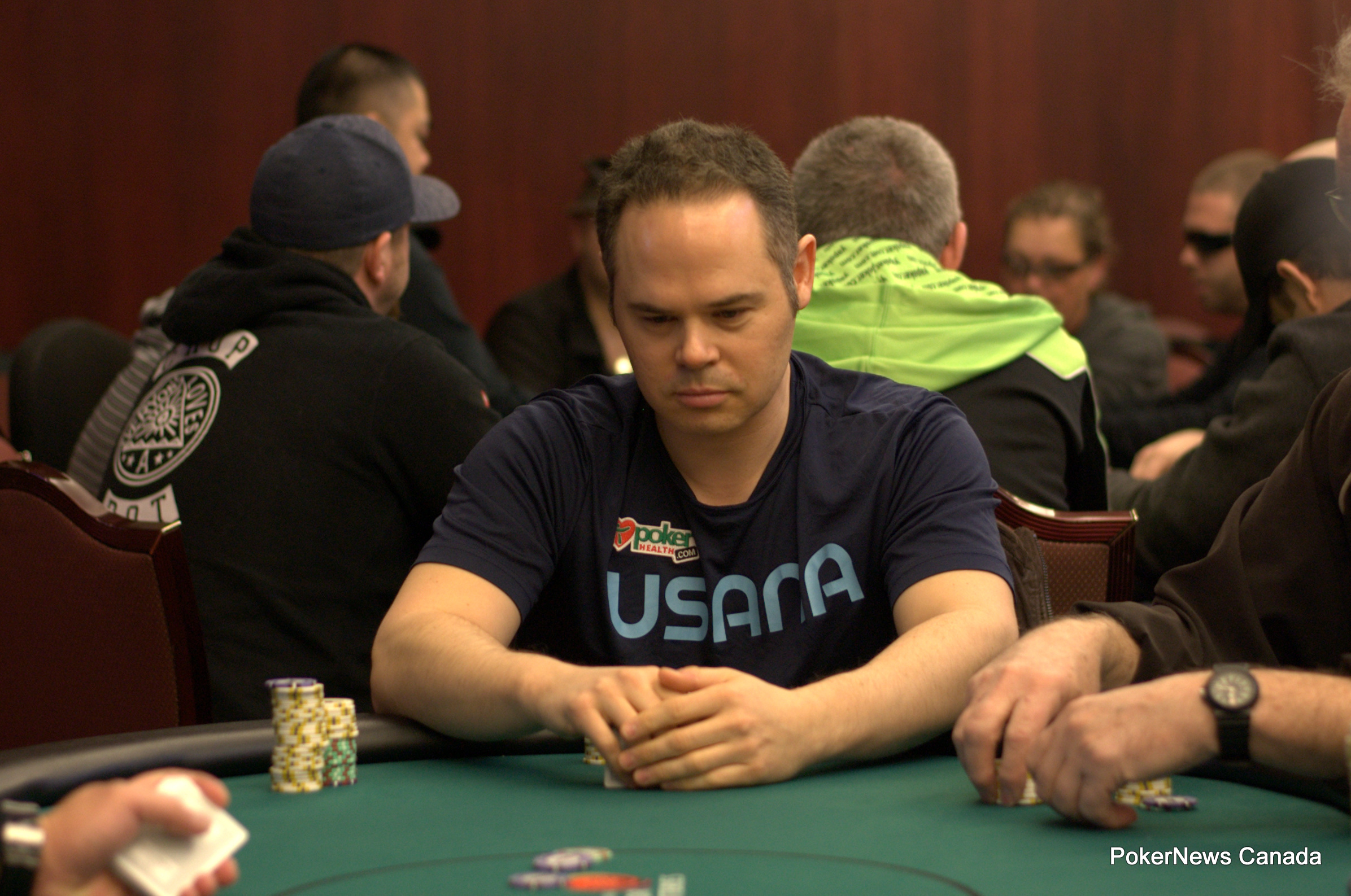 Mark Golub finished runner-up in the PlayNow Poker Championship Main Event.