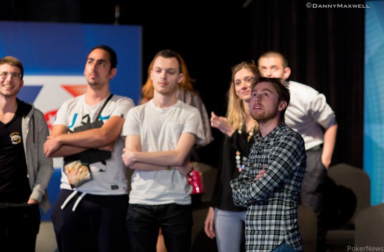 Adrien Allain (2e), Jimmy Guerrero (3e) et Pierre Calamusa (5e) ratent la dernière marche... 105