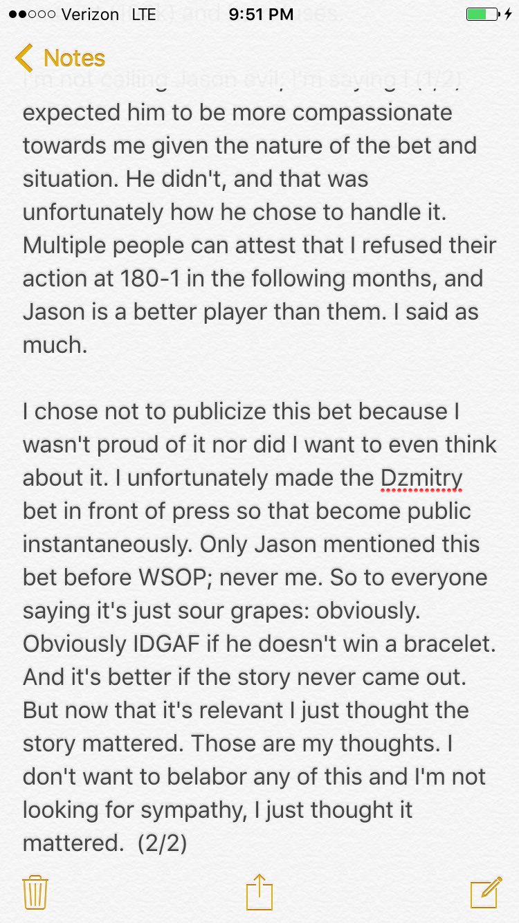 Vanessa Selbst Pode Perder .800.000 para Jason Mercier em Aposta sobre Braceletes 102