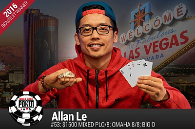 WSOP 2016: Narukvice Osvojili Allan Le i Andrew Lichtenberger 101
