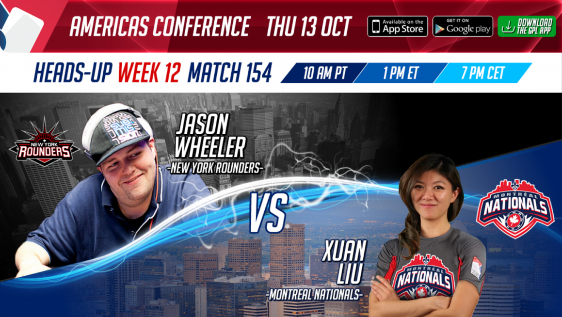 GPL Week 12 Jason Wheeler vs Xuan Liu