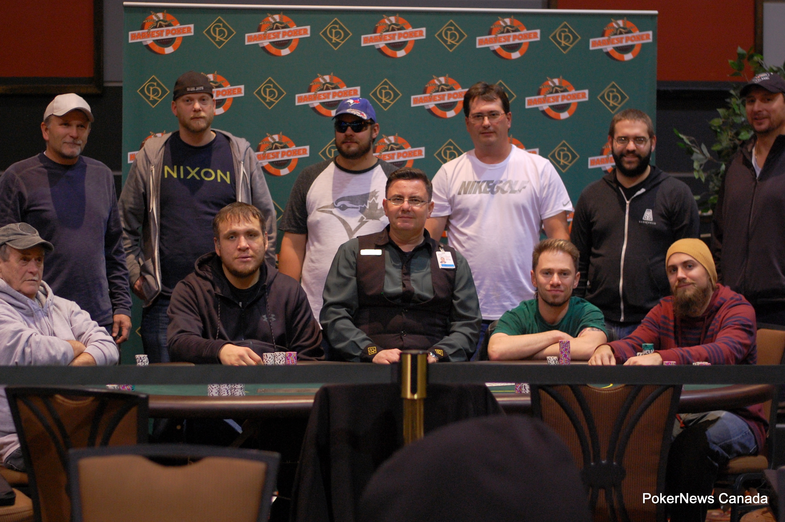 Harvest Poker Classic Casino Regina final table